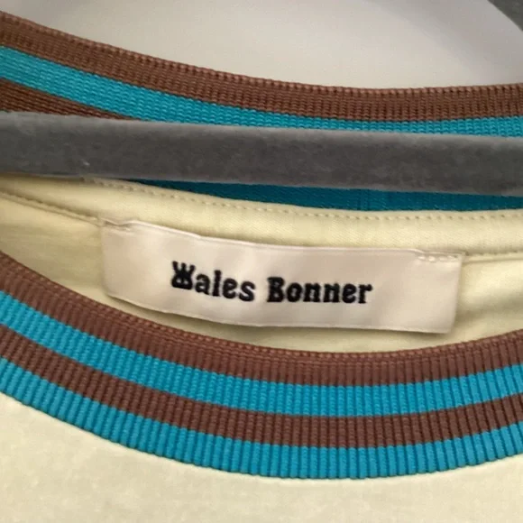 Wales Bonner Organic Cotton Graphic Tshirt Spirit Sound - Picture 3 of 9